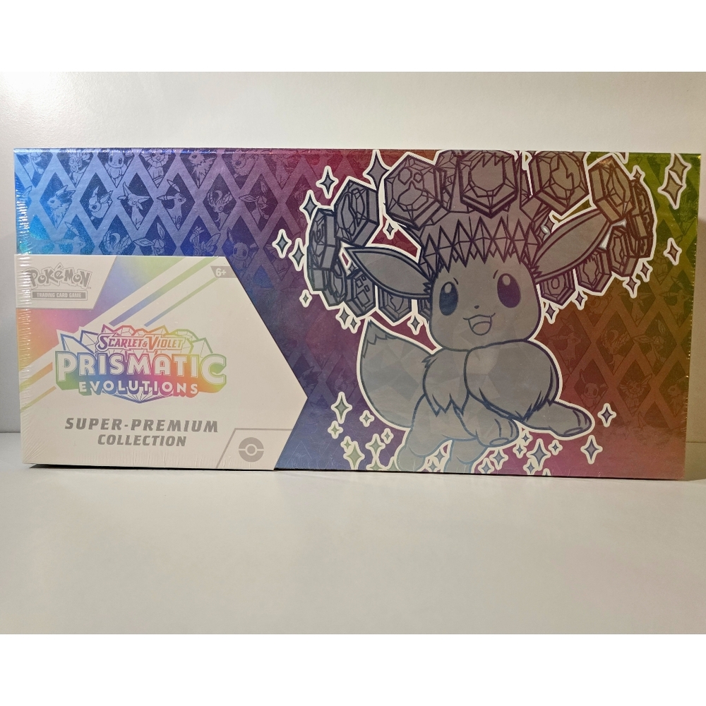 Pokemon Scarlet & Violet Prismatic Evolutions Super-Premium Collection